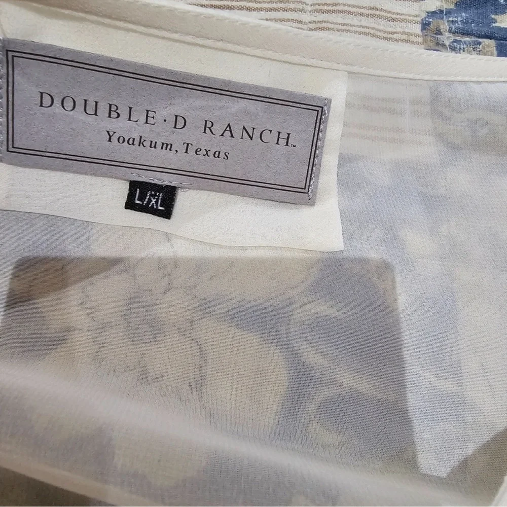 Double D Ranch Native American Kimono top Indian headdress moccasins tomahawk - Picture 4 of 7